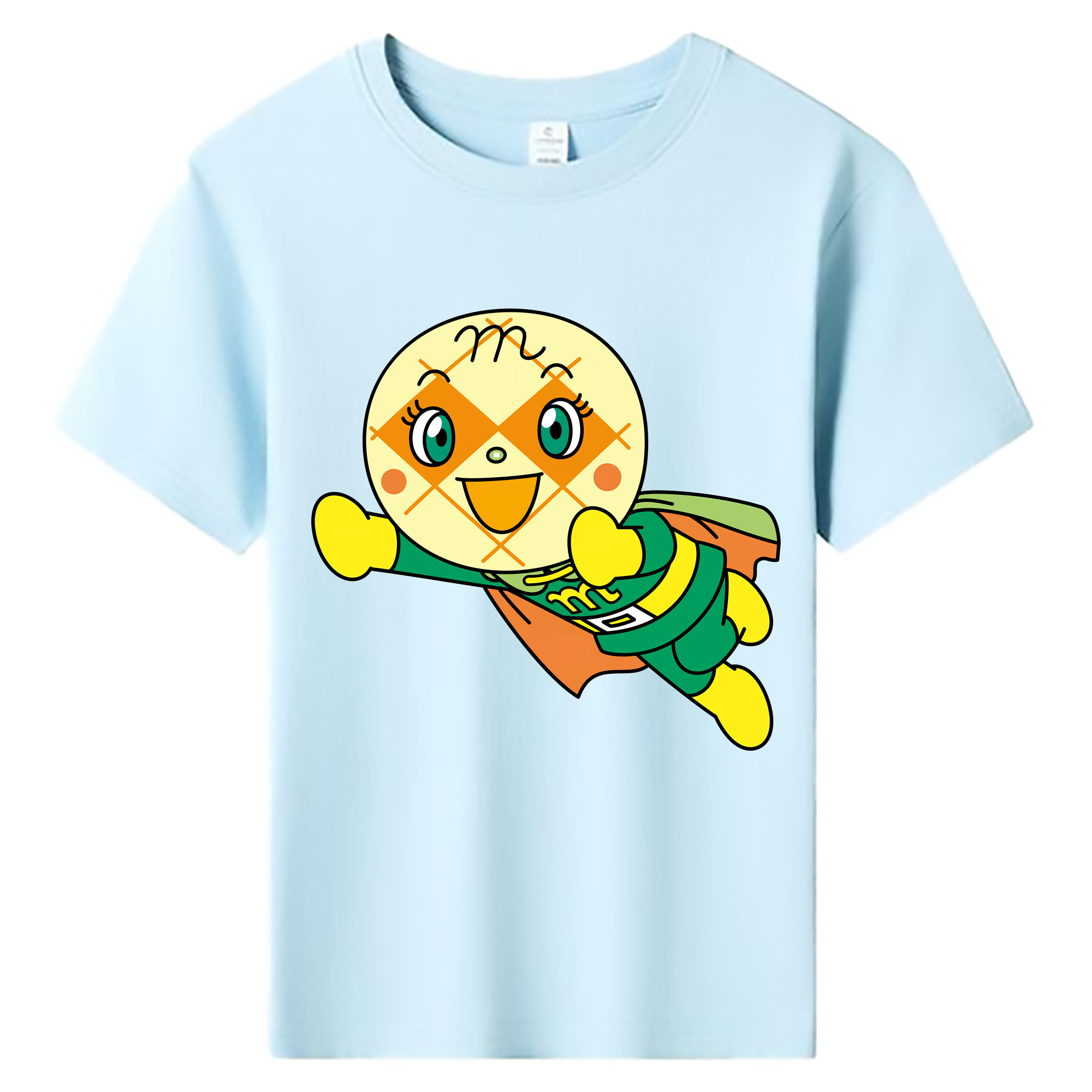 （画像用） アンパンマン Anpanman 綿100％キッズTシャツ（フロントプリント）